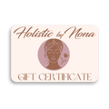Holistic by Nona Gift Card